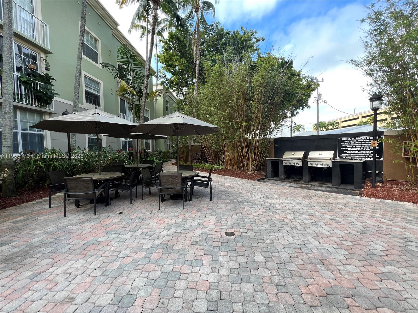1919 Van Buren Street, Unit 720A Hollywood, FL 33020 - Photo 16 of 22 a view of outdoor space with seating space