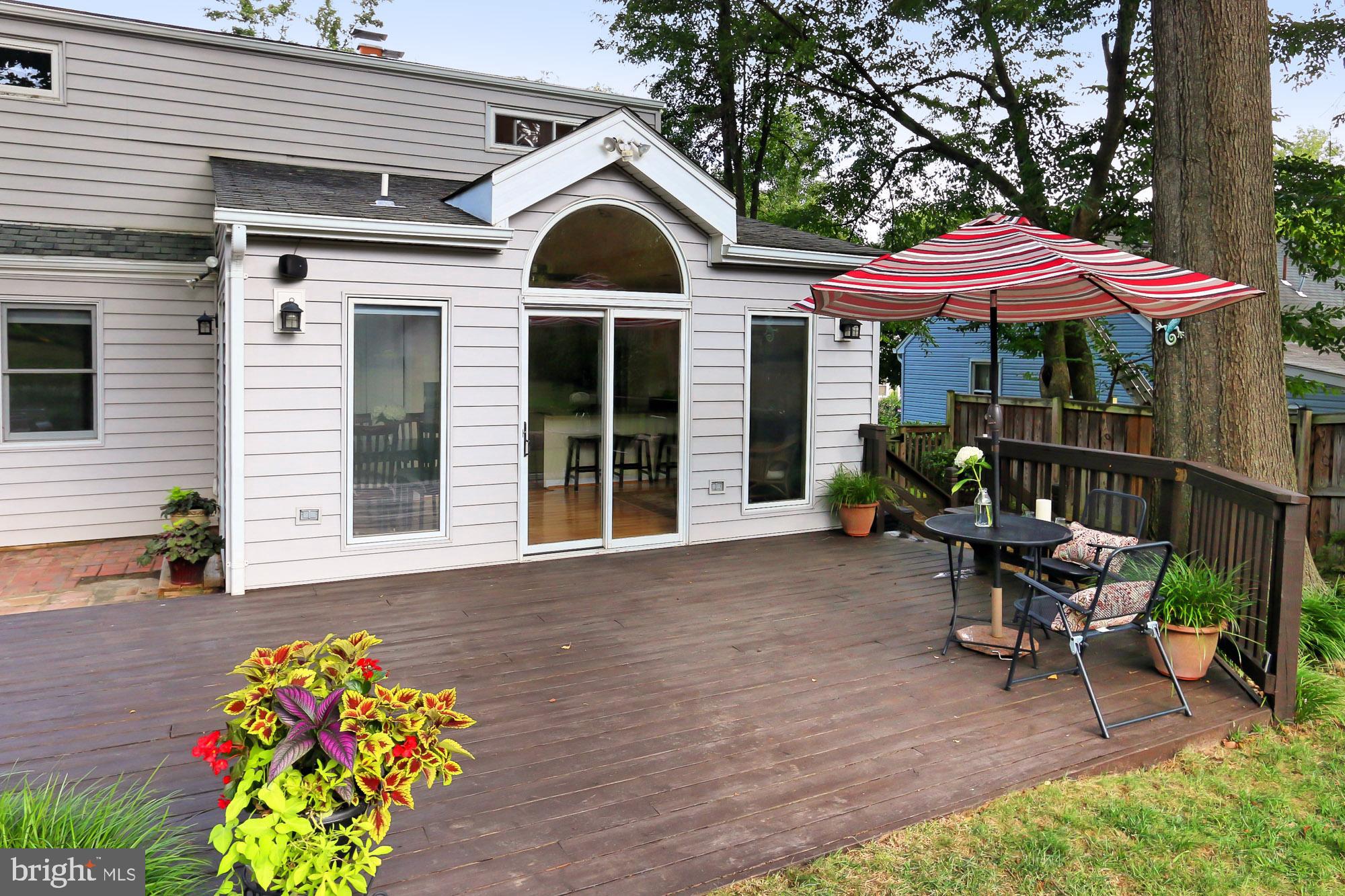 3123 Cofer Road Falls Church, VA 22042 - Photo 32 of 42 Expansive deck for entertaining a crowd
