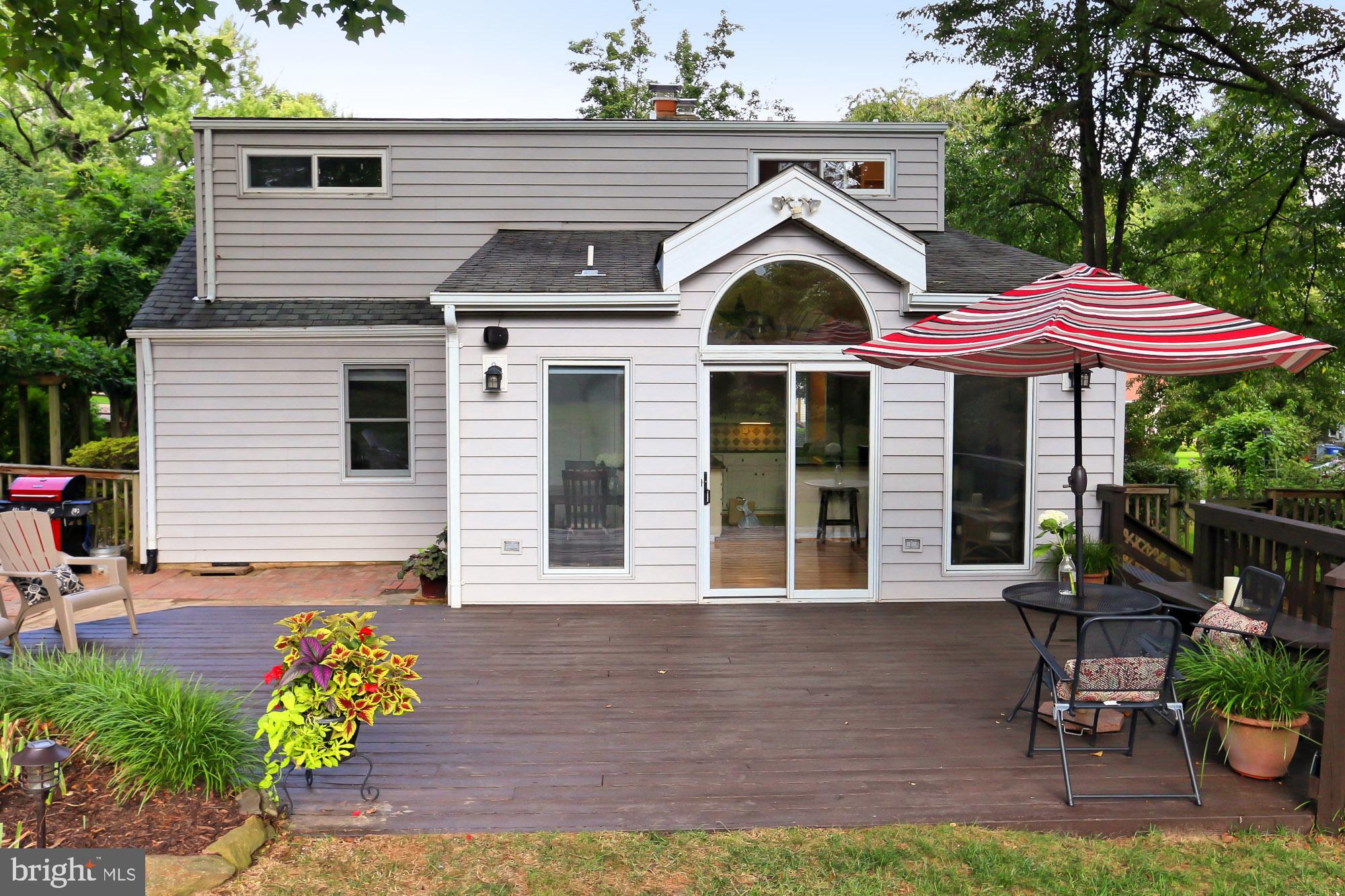 3123 Cofer Road Falls Church, VA 22042 - Photo 33 of 42 Rear elevation of house