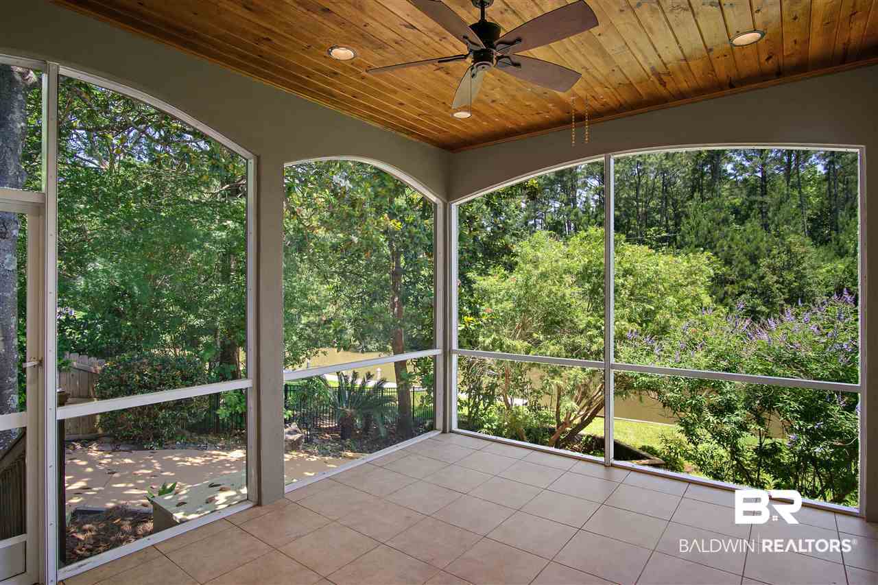 3136 Cumberland Road Theodore, AL 36582 - Photo 38 of 50 Screened porch looking out onto the canal.