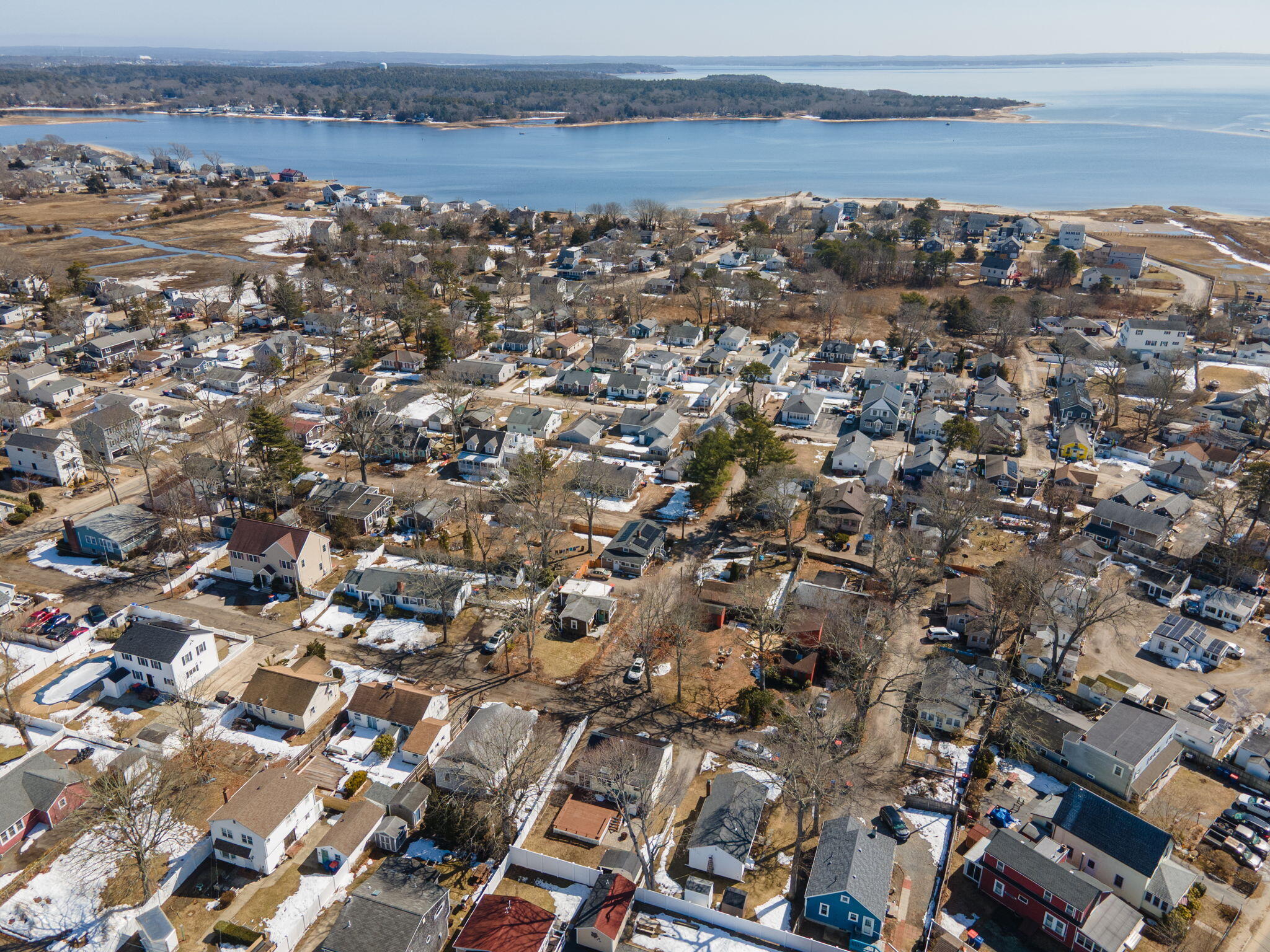 6 Pine Street Wareham, MA 02571 - Photo 30 of 32 an aerial view of a city