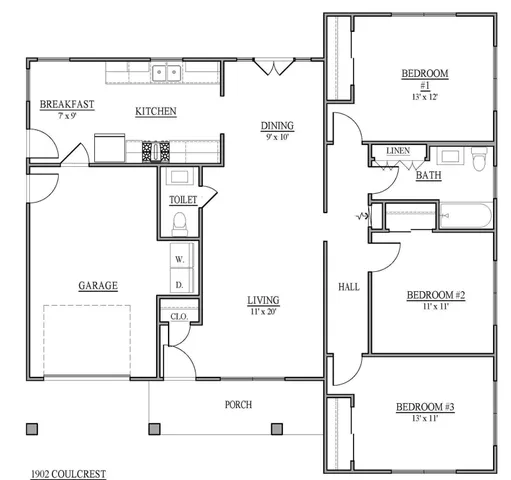 $2,200 | 1902 Coulcrest Drive, Houston, TX 77055
