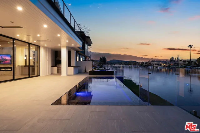 a view of a house with a patio
