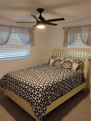 a bed room with a bed