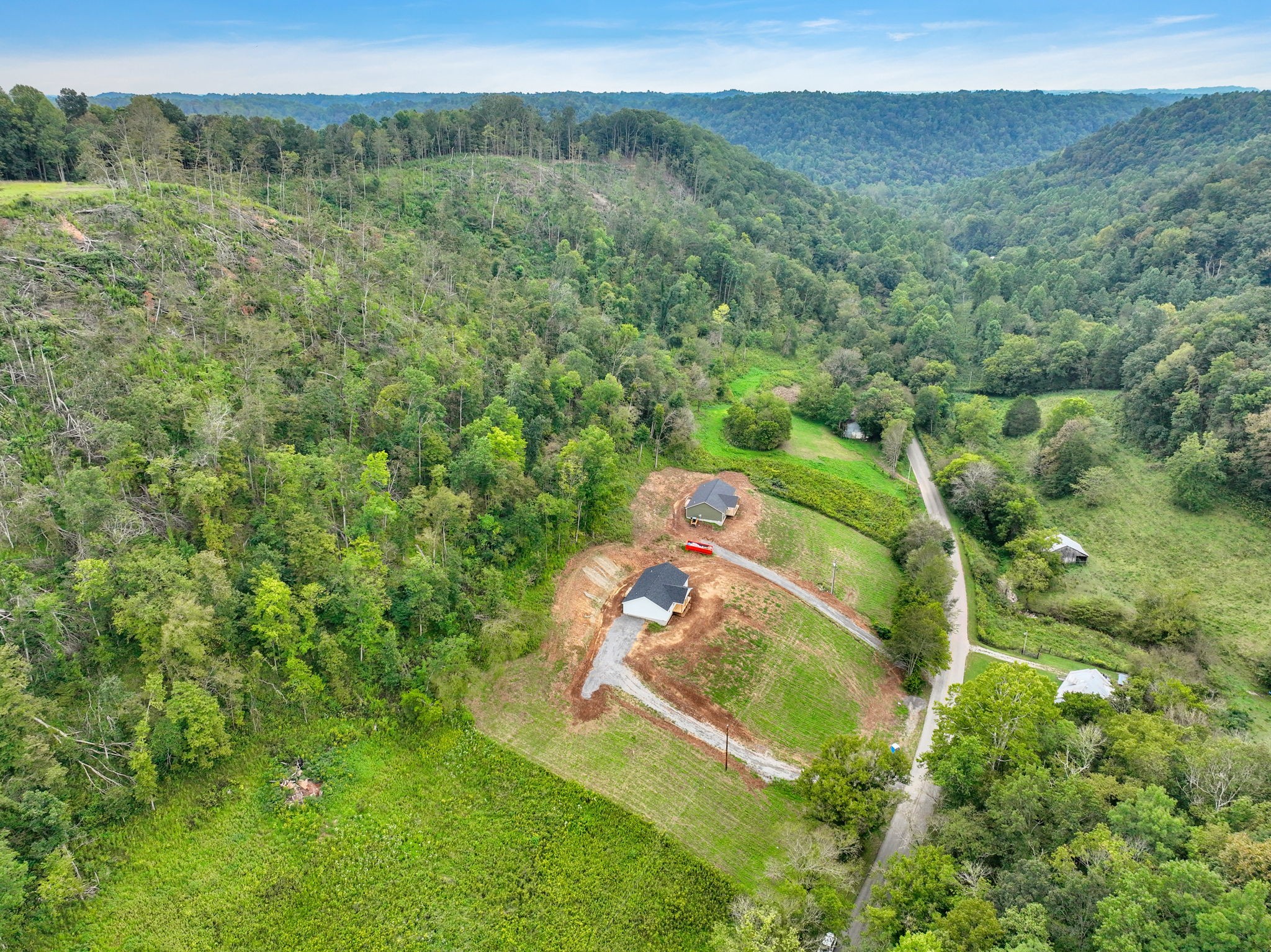 502 Difficult Road Pleasant Shade, TN 37145 - Photo 11 of 18 an aerial view of residential houses with outdoor space and trees