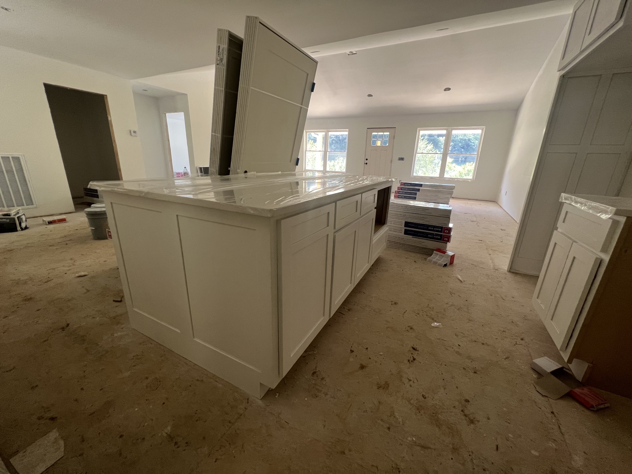 502 Difficult Road Pleasant Shade, TN 37145 - Photo 16 of 18 a view of a hallway with a kitchen