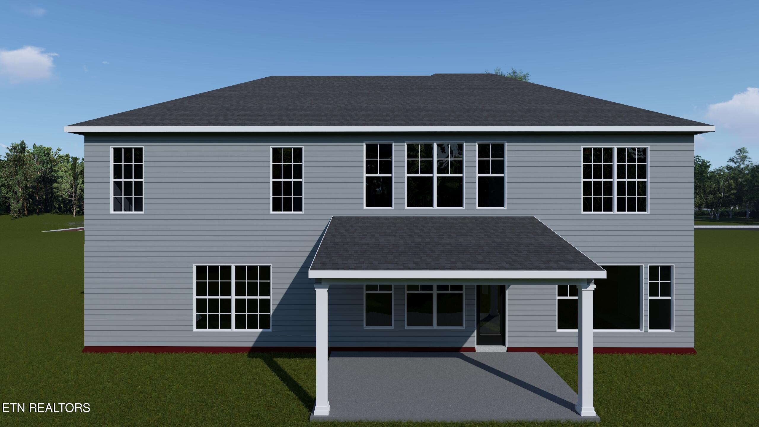 1774 Hickory Reserve Road Knoxville, TN 37932 - Photo 24 of 30 Granville Rear Ex Patio