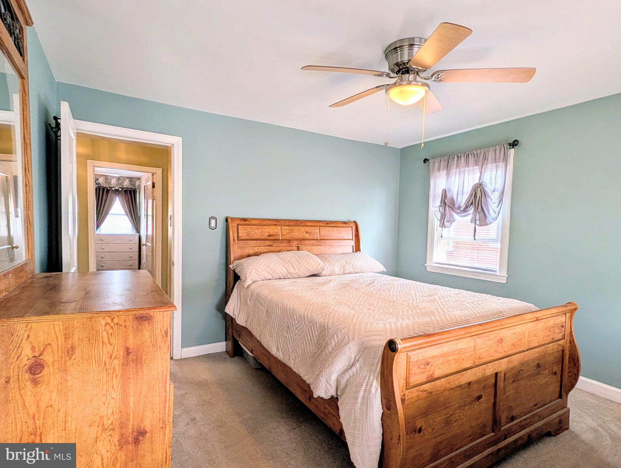 568 Michell Street Ridley Park, PA 19078 - Photo 25 of 41 Cozy bedroom with serene blue walls.