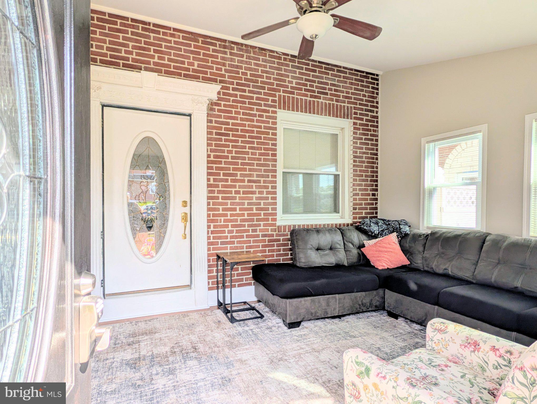 568 Michell Street Ridley Park, PA 19078 - Photo 5 of 41 Charming entryway with brick accents.