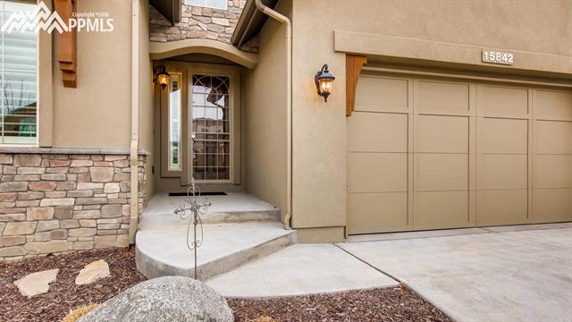 15842 Maple Hill Road Monument, CO 80132 - Photo 3 of 34 Exterior Front Entry