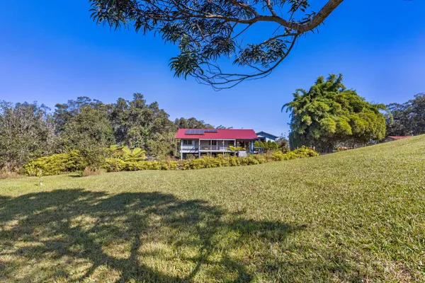a view of an outdoor space and a yard