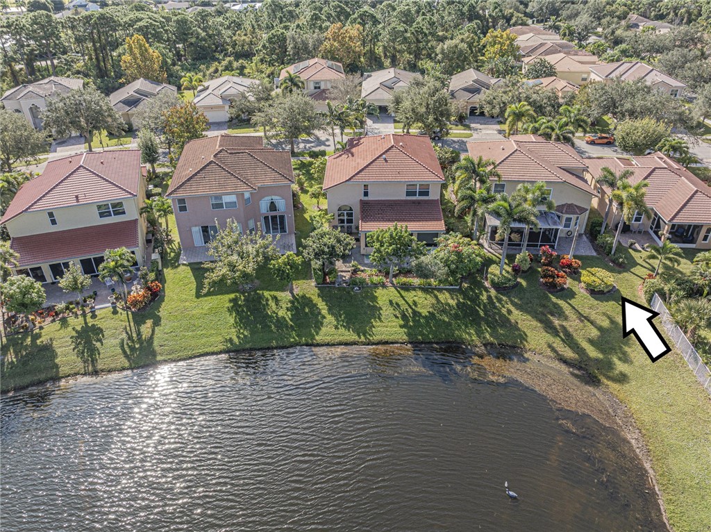 6258 Arlington Way Fort Pierce, FL 34951 - Photo 32 of 36 an aerial view of a house