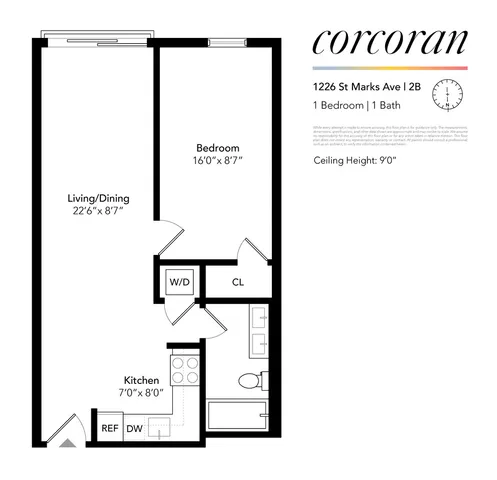 $495,000 | 1226 Saint Marks Avenue, Unit 2B | Weeksville
