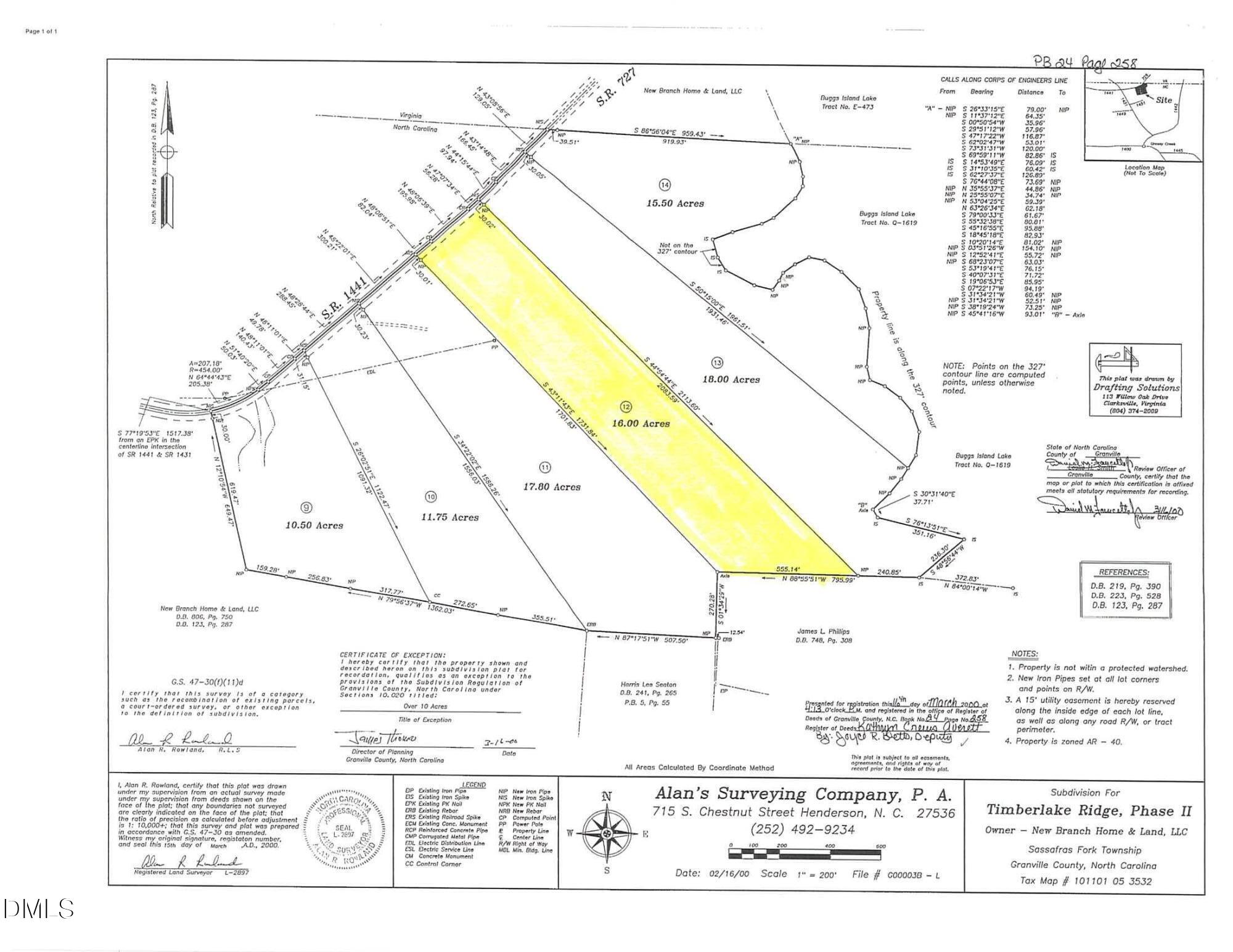 2700 Propus Wilkinson Road Bullock, NC 27507 - Photo 40 of 40 Survey