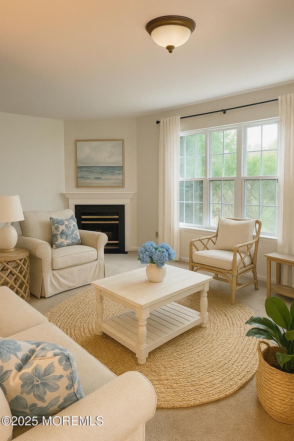 357 Volley Court Wall, NJ 07719 - Photo 5 of 19 a living room with furniture and a fireplace