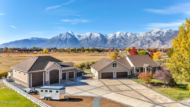 a view of a house with a ocean view