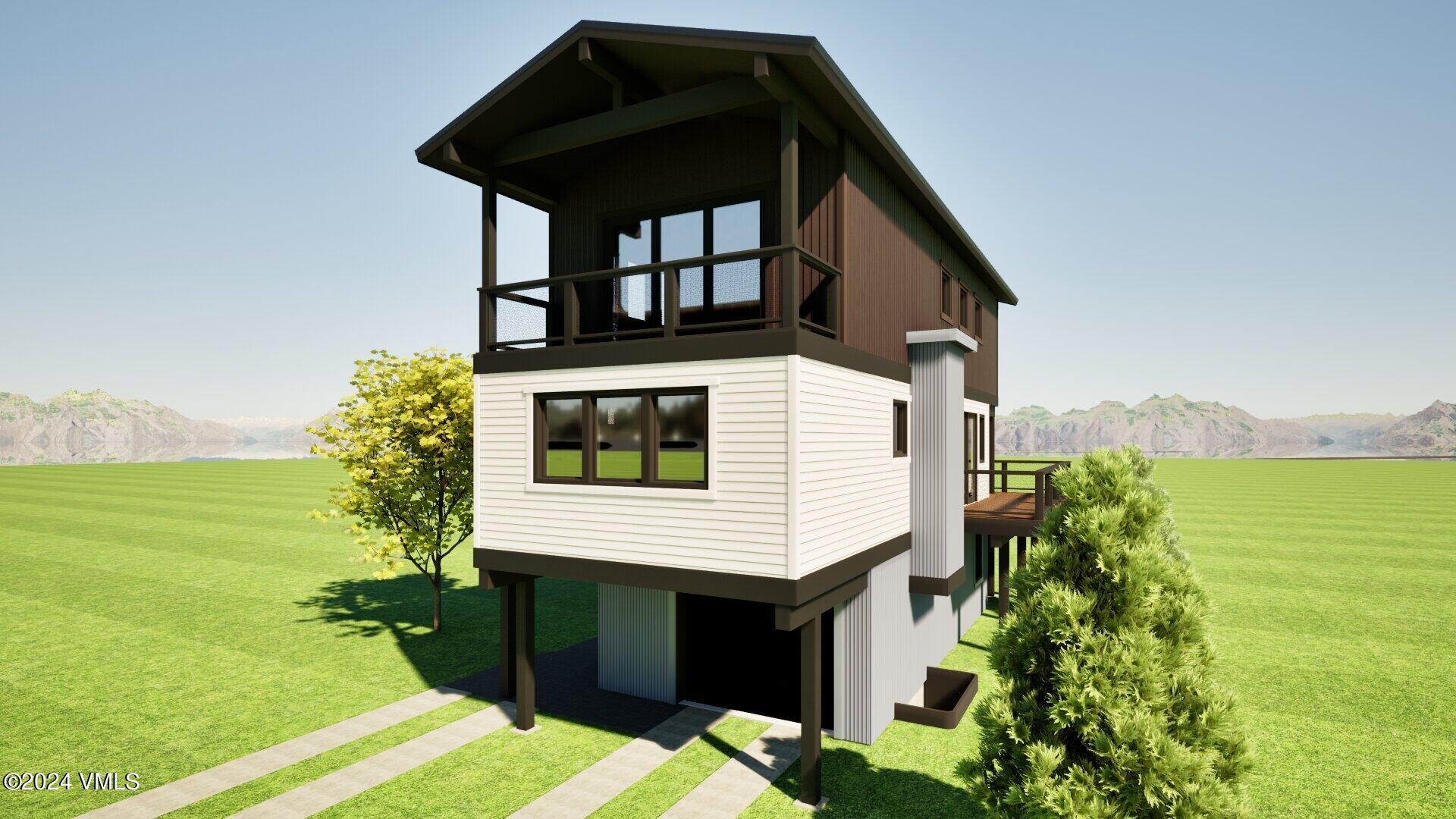 13 Belden Way Minturn, CO 81645 - Photo 3 of 6 a view of a house with a yard