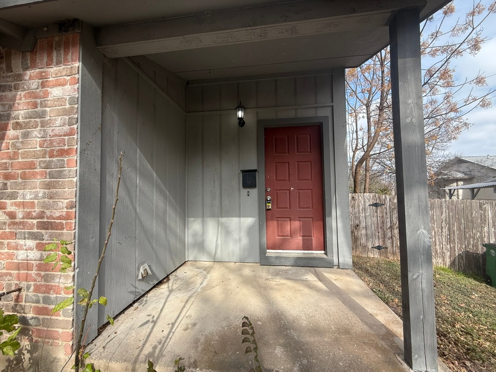 7806 Topawa Cove, Unit A Austin, TX 78729 - Photo 2 of 25 a view of a door of the house