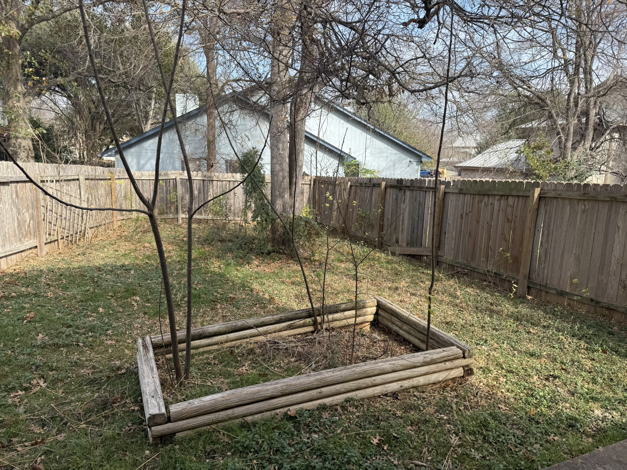 7806 Topawa Cove, Unit A Austin, TX 78729 - Photo 24 of 25 Fenced backyard with a garden