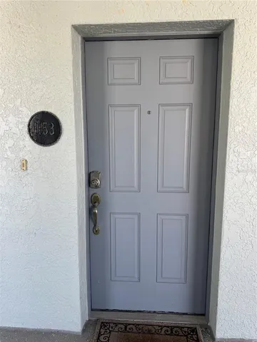 a view of a door