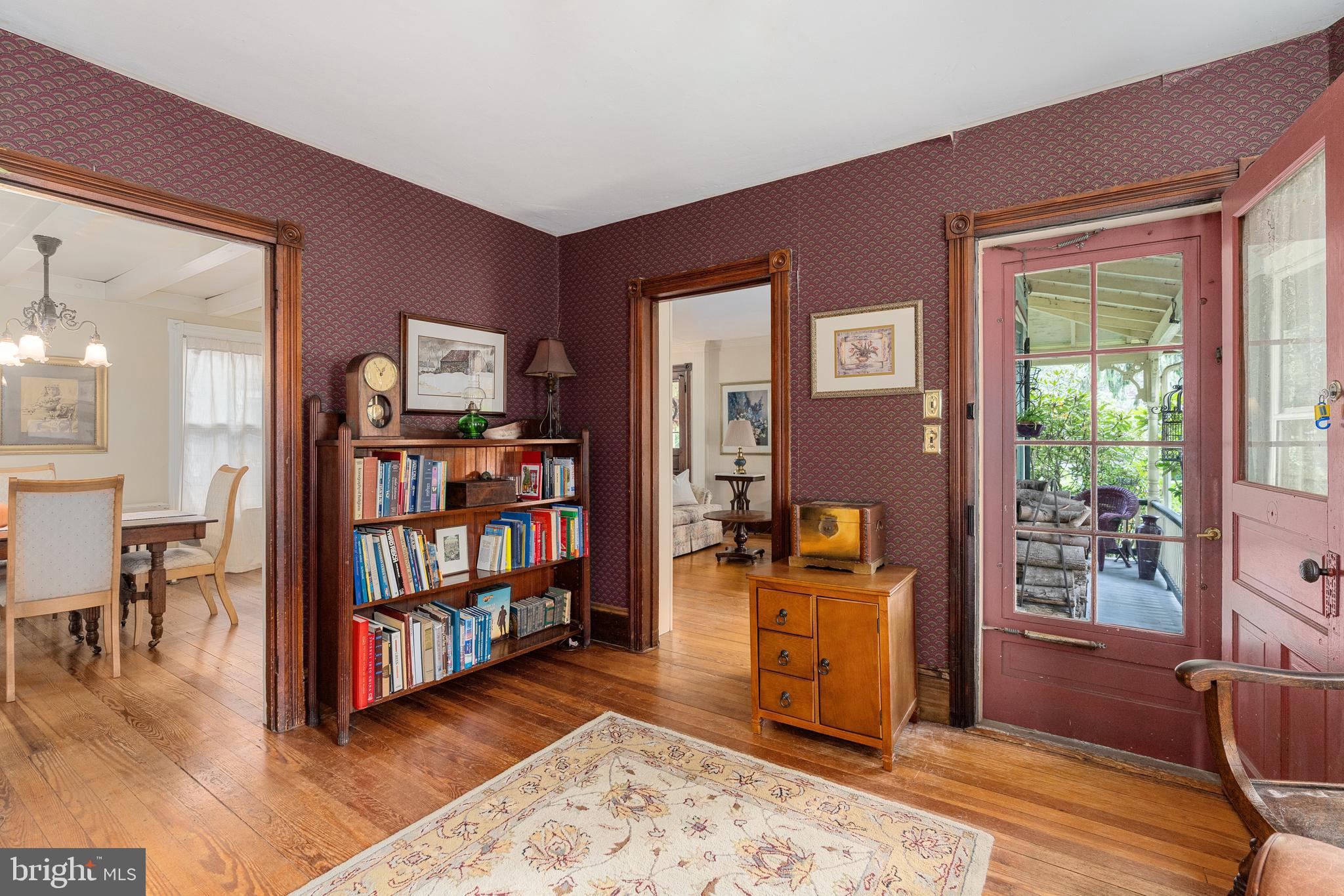 4140 Township Line Road Newtown, PA 18940 - Photo 22 of 41 a view of a livingroom with furniture and bookshelf