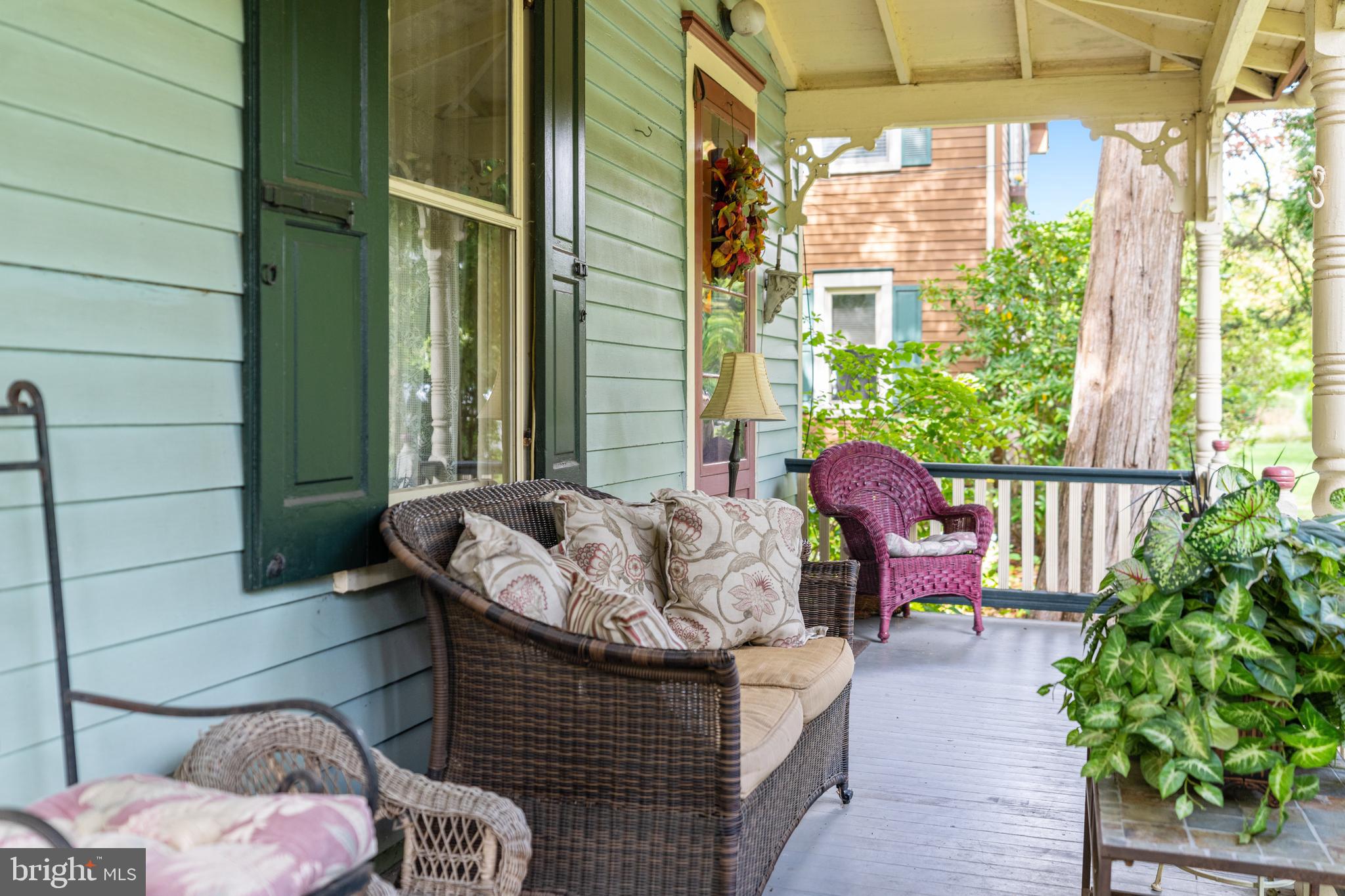 4140 Township Line Road Newtown, PA 18940 - Photo 7 of 41 a balcony with furniture and a potted plant