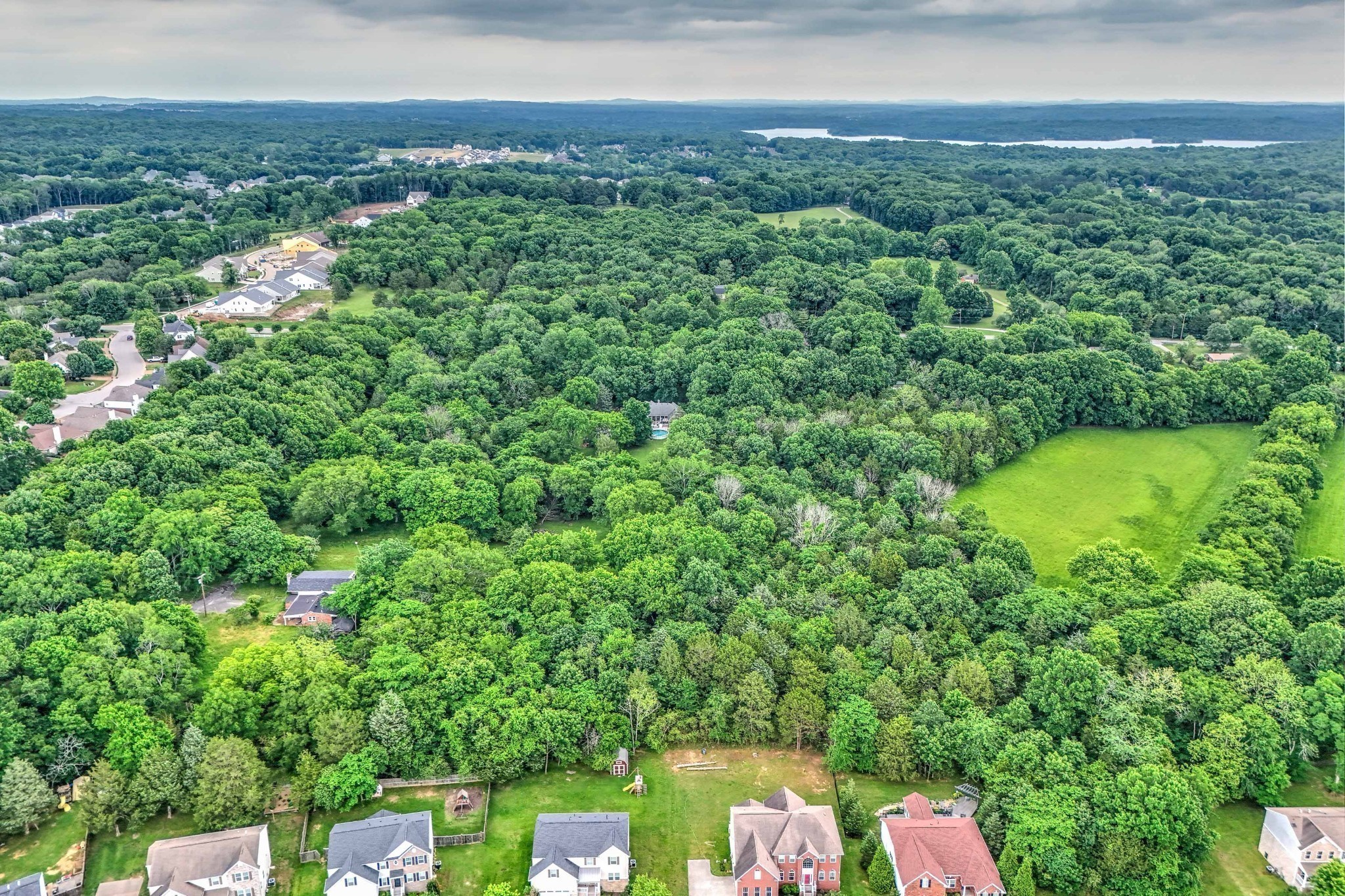 5544 South New Hope Road Hermitage, TN 37076 - Photo 38 of 62 an aerial view of a house with a yard