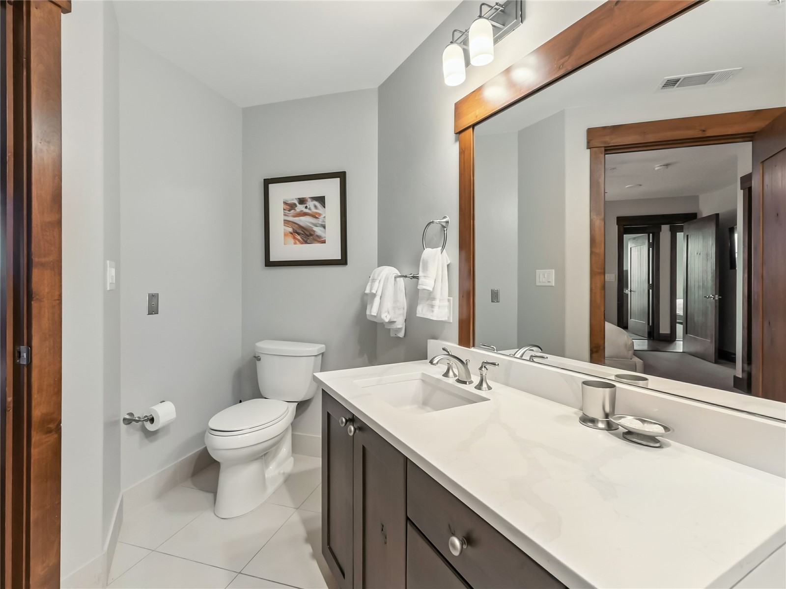1521 Ski Hill Road, Unit 8424 Breckenridge, CO 80424 - Photo 26 of 41 a bathroom with a sink and a mirror