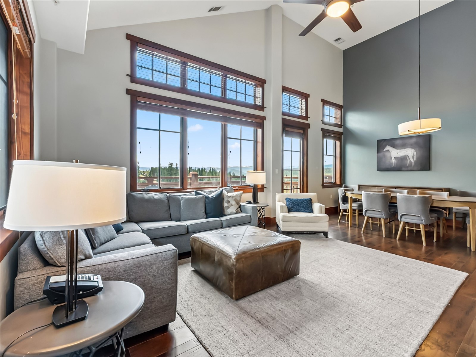 1521 Ski Hill Road, Unit 8424 Breckenridge, CO 80424 - Photo 9 of 41 a living room with furniture and a large window