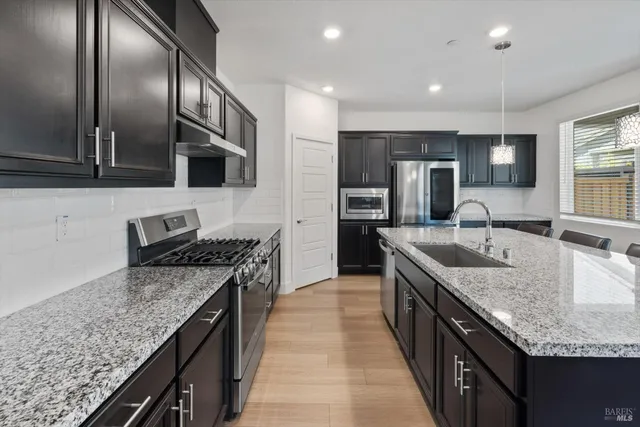 a view of a hallway with a closet