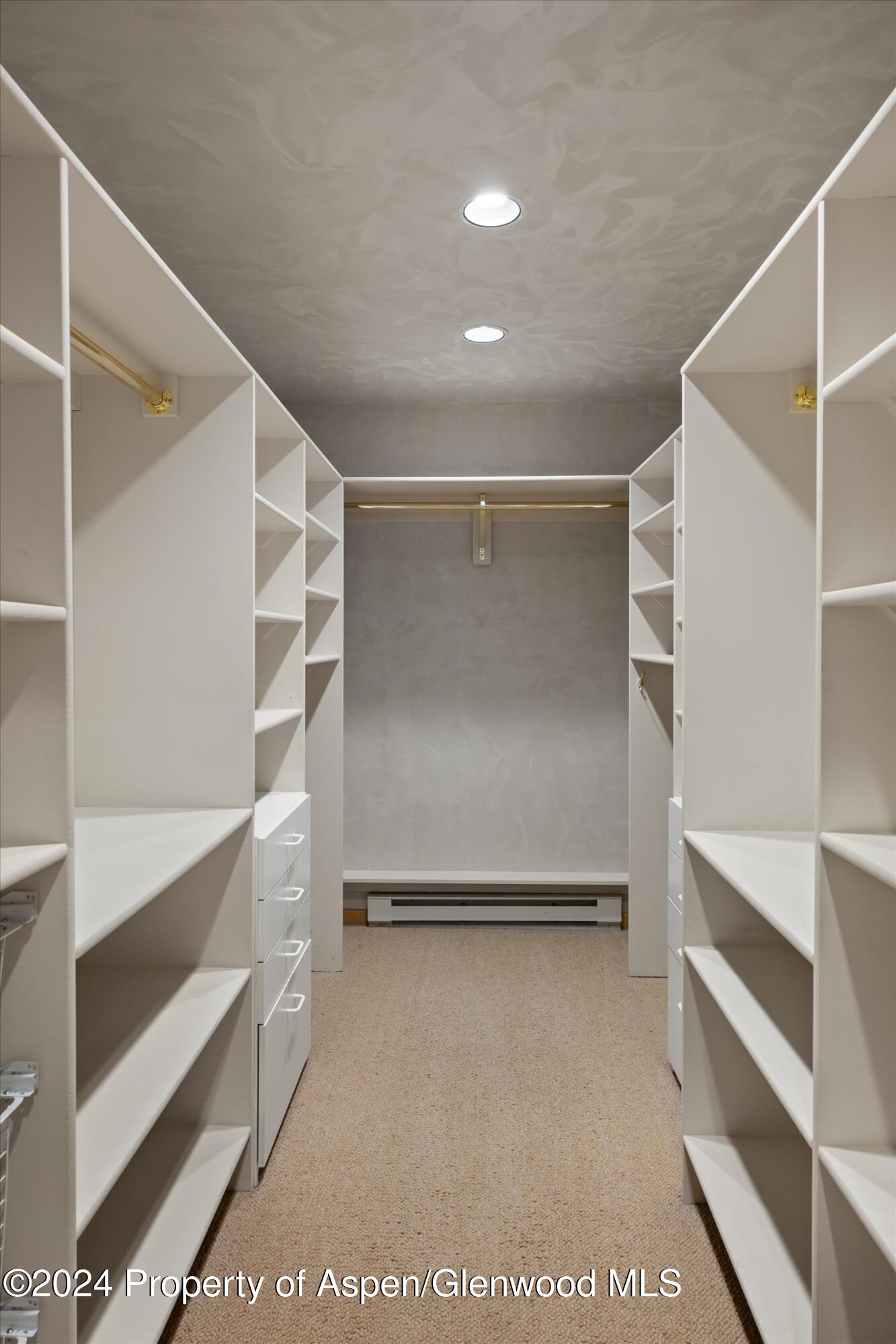 825 Cemetery Lane, Unit 2 Aspen, CO 81611 - Photo 23 of 47 a view of an empty walk in closet