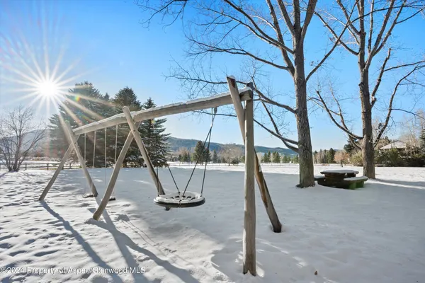 a view of outdoor space with trees