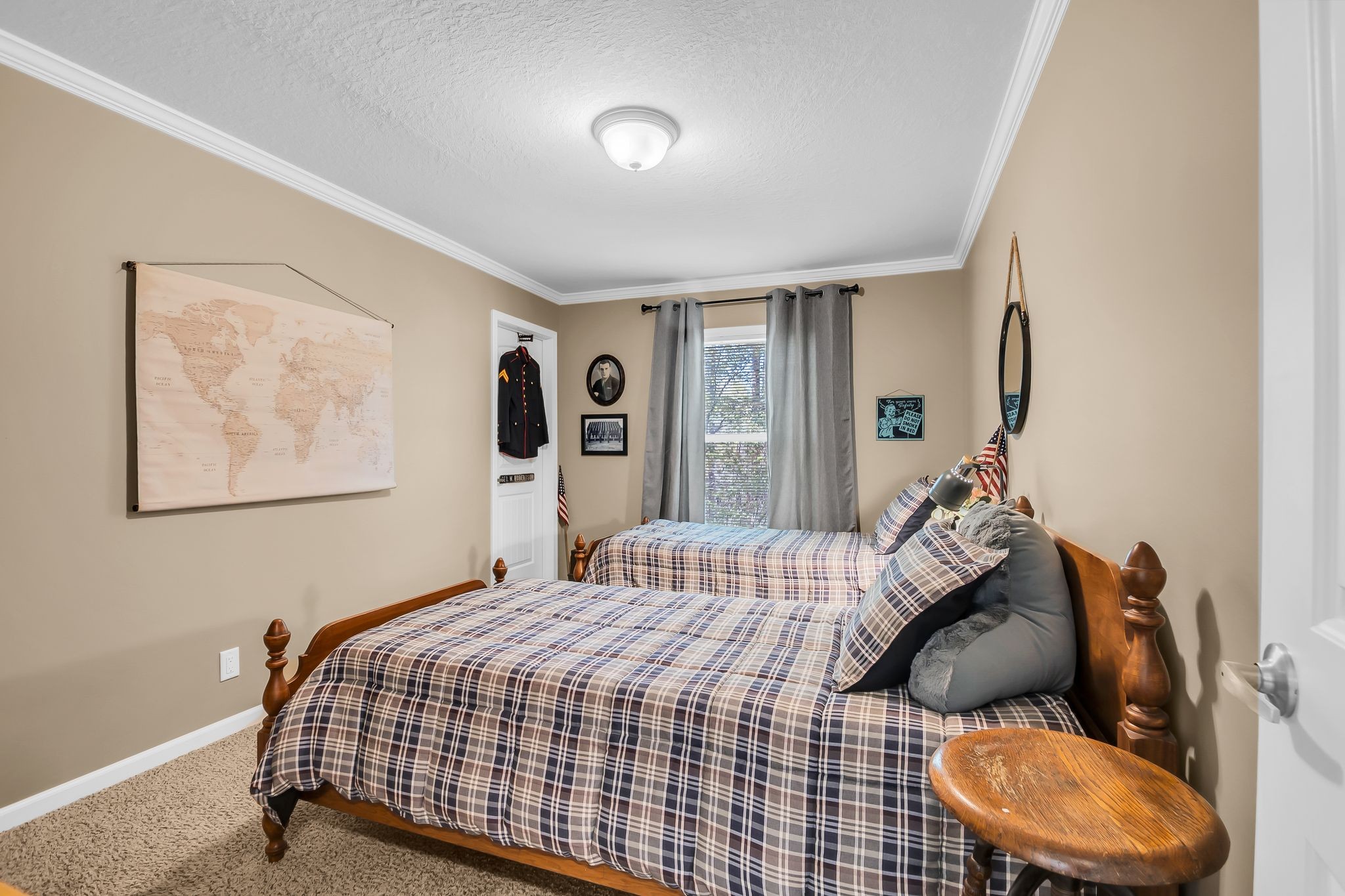 4241 Tanyard Hill Road Lynchburg, TN 37352 - Photo 23 of 50 a bedroom with a bed and window