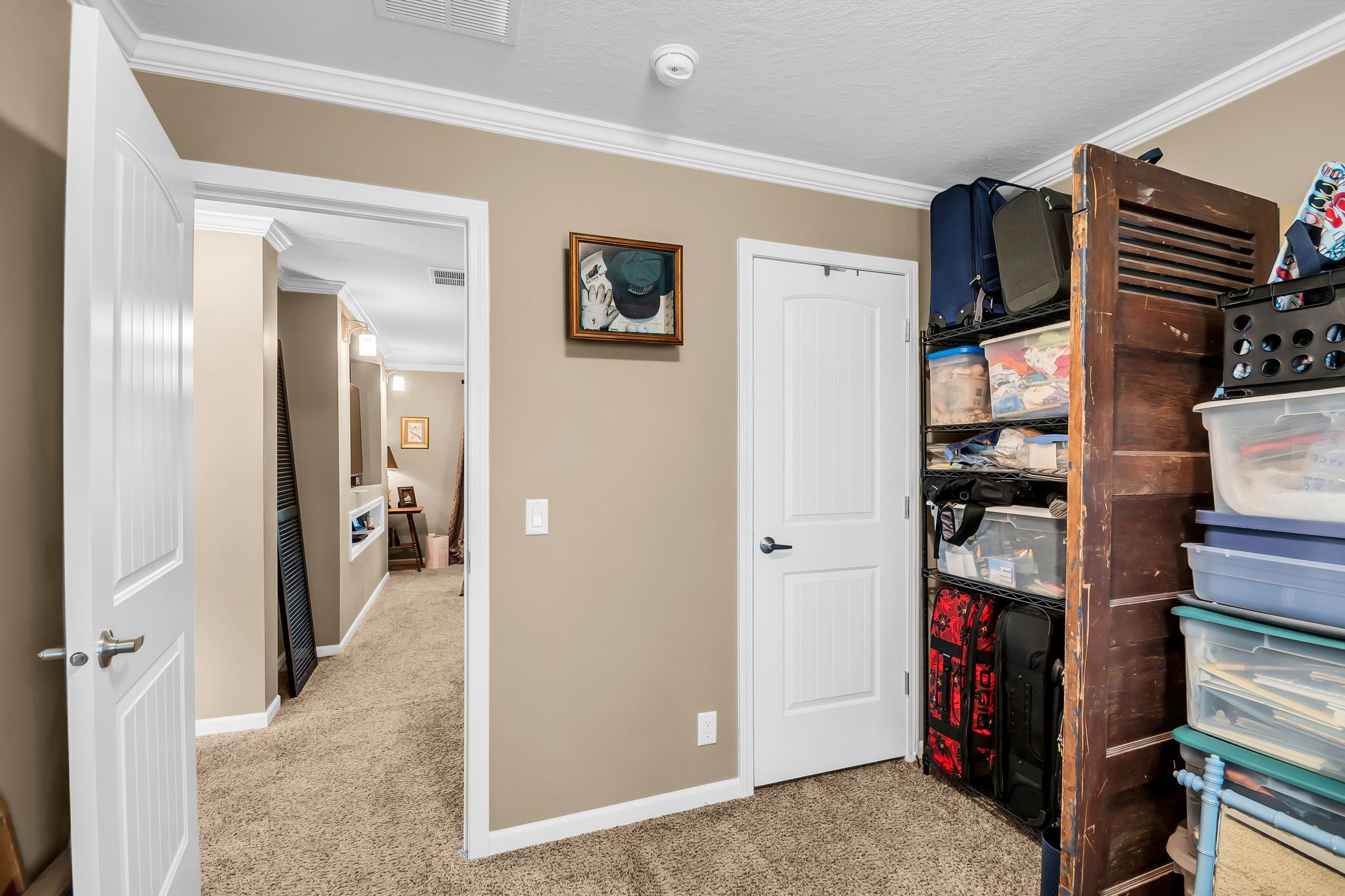 4241 Tanyard Hill Road Lynchburg, TN 37352 - Photo 28 of 50 a view of a hallway with closet and workspace