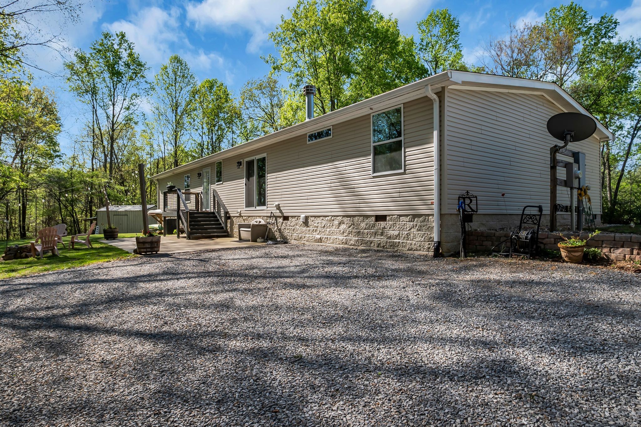 4241 Tanyard Hill Road Lynchburg, TN 37352 - Photo 34 of 50 a view of a house with backyard