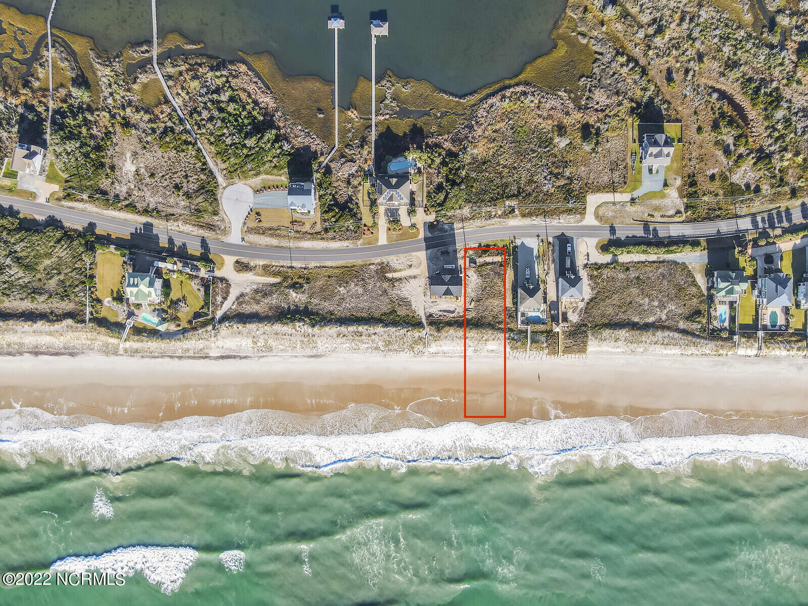 700 New River Inlet Road North Topsail Beach, NC 28460 - Photo 11 of 38 Drone Aerial