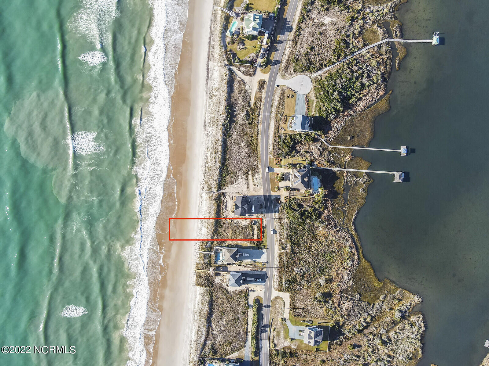 700 New River Inlet Road North Topsail Beach, NC 28460 - Photo 13 of 38 Drone Aerial