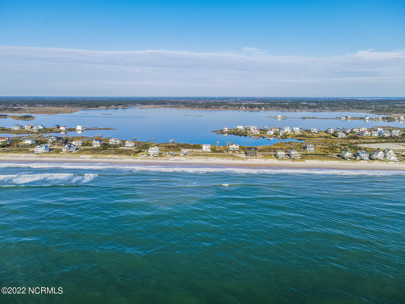700 New River Inlet Road North Topsail Beach, NC 28460 - Photo 24 of 38 Drone Aerial