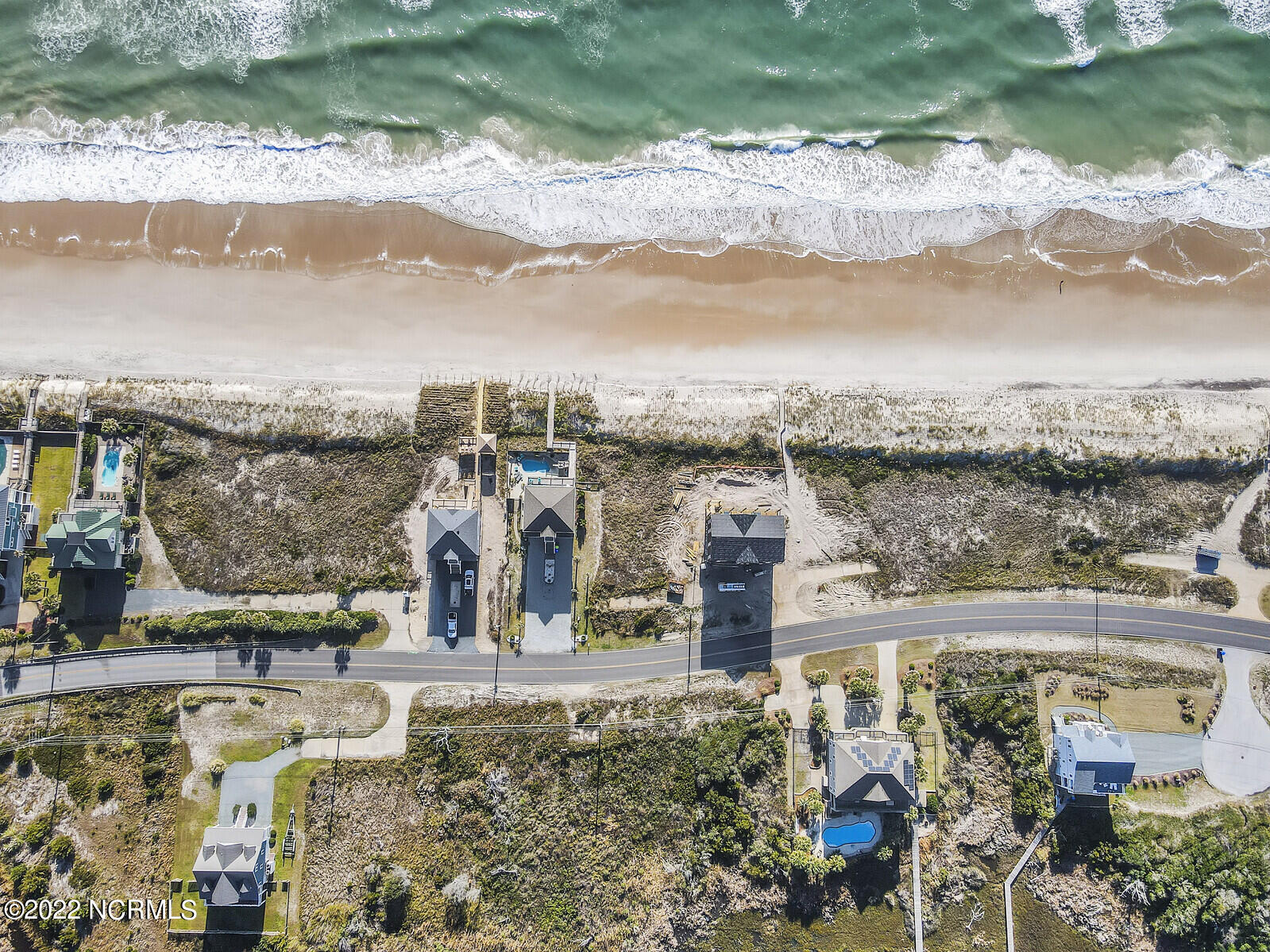 700 New River Inlet Road North Topsail Beach, NC 28460 - Photo 4 of 38 Drone Aerial