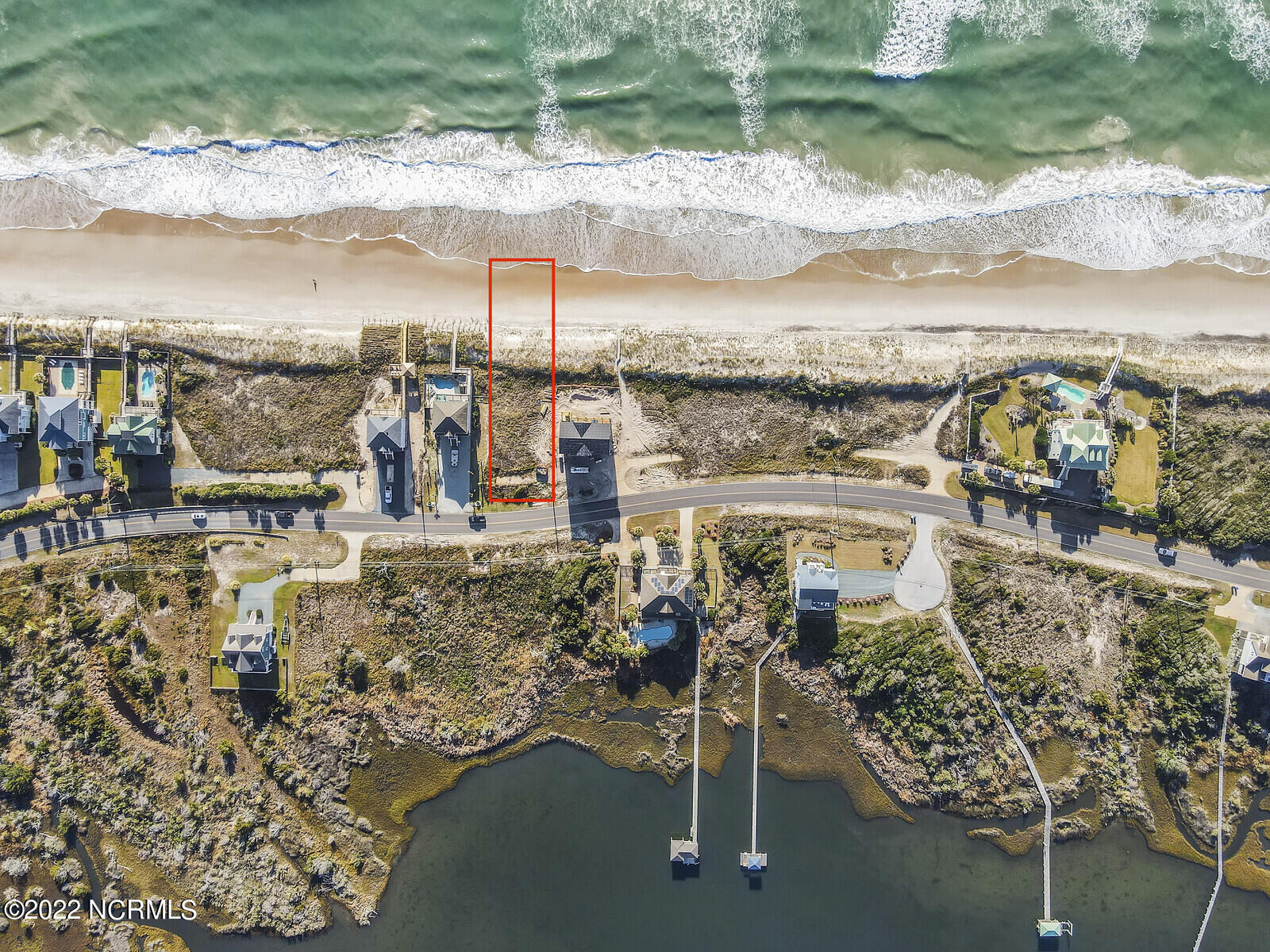 700 New River Inlet Road North Topsail Beach, NC 28460 - Photo 5 of 38 Drone Aerial