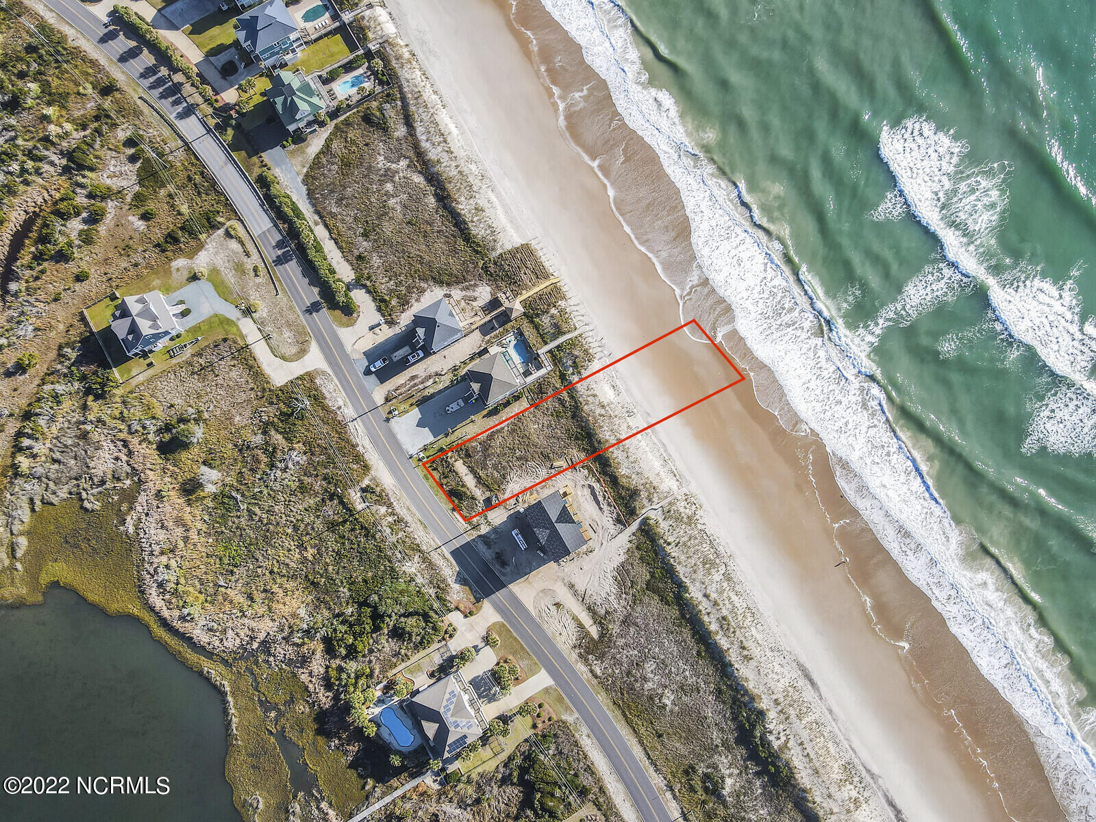 700 New River Inlet Road North Topsail Beach, NC 28460 - Photo 7 of 38 Drone Aerial