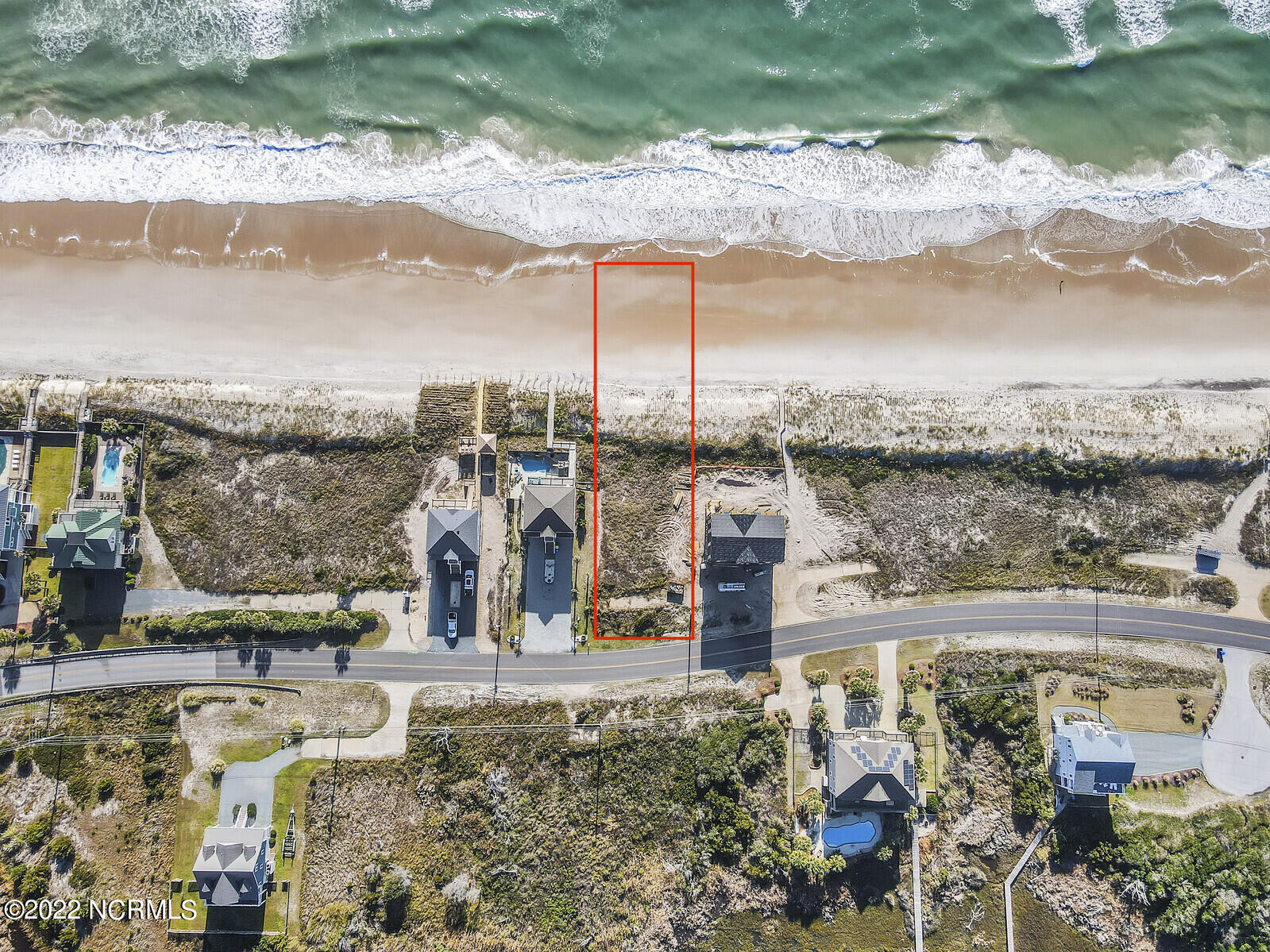 700 New River Inlet Road North Topsail Beach, NC 28460 - Photo 9 of 38 Drone Aerial
