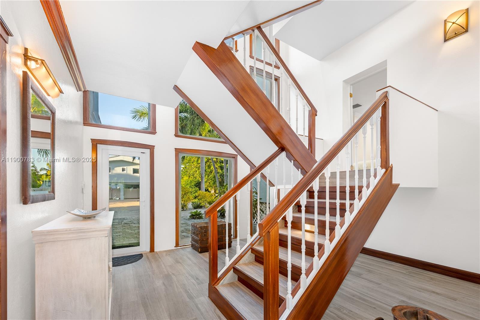 111 Spoonbill Road Tavernier, FL 33070 - Photo 38 of 39 a view of an entryway with wooden floor and windows