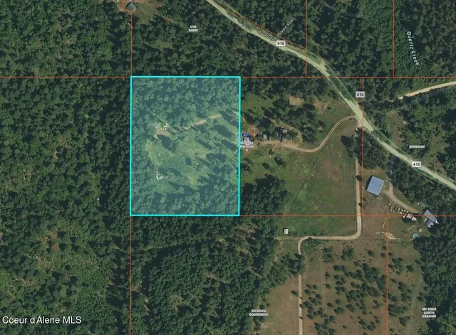 $85,000 | Nka Lower Quartz Creek Road, Priest River, ID 83856