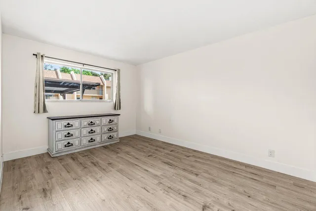 wooden floor in a room