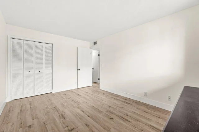 wooden floor in an empty room