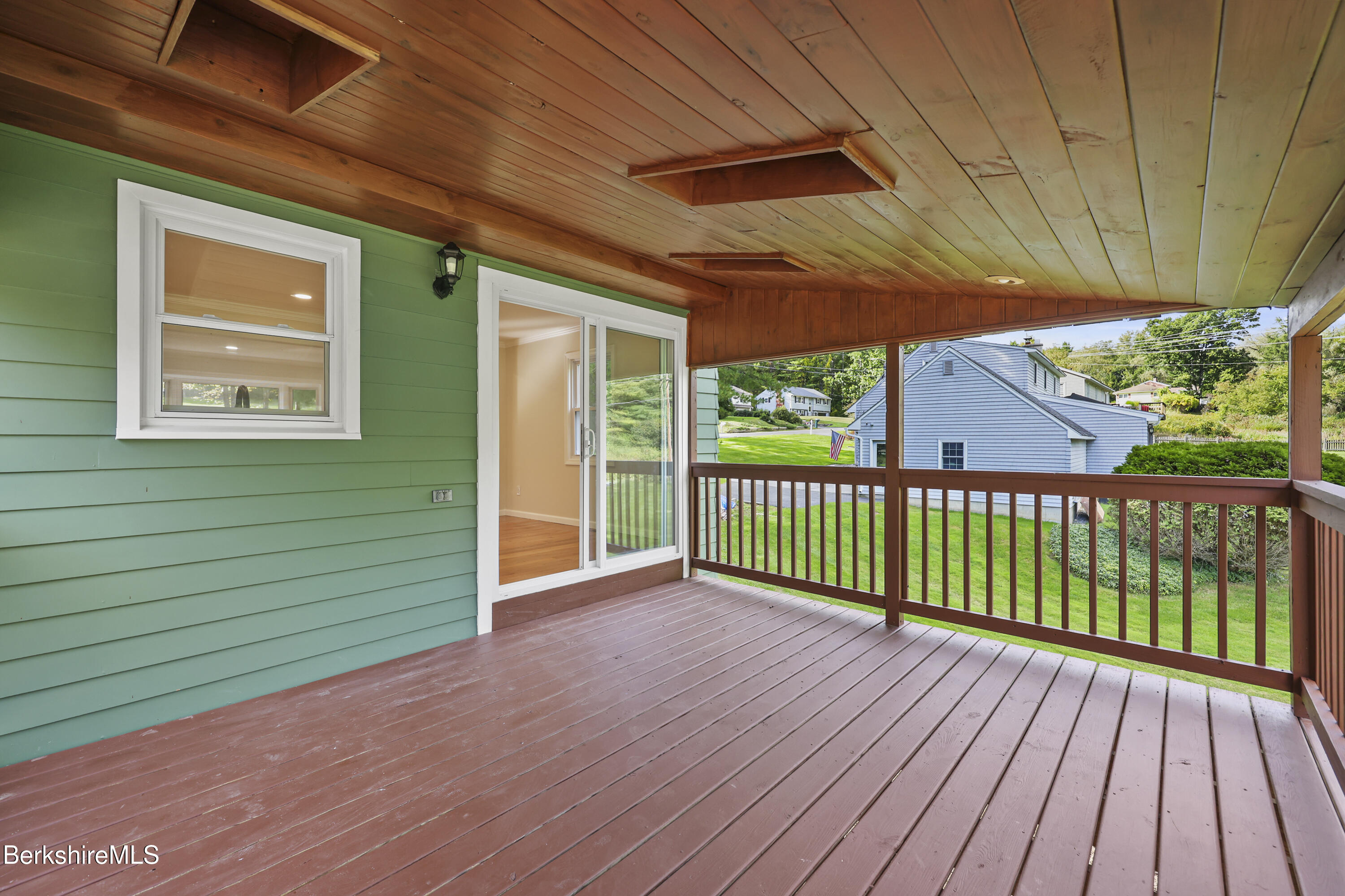 306 Partridge Road Pittsfield, MA 01201 - Photo 26 of 55 Back Balcony Deck