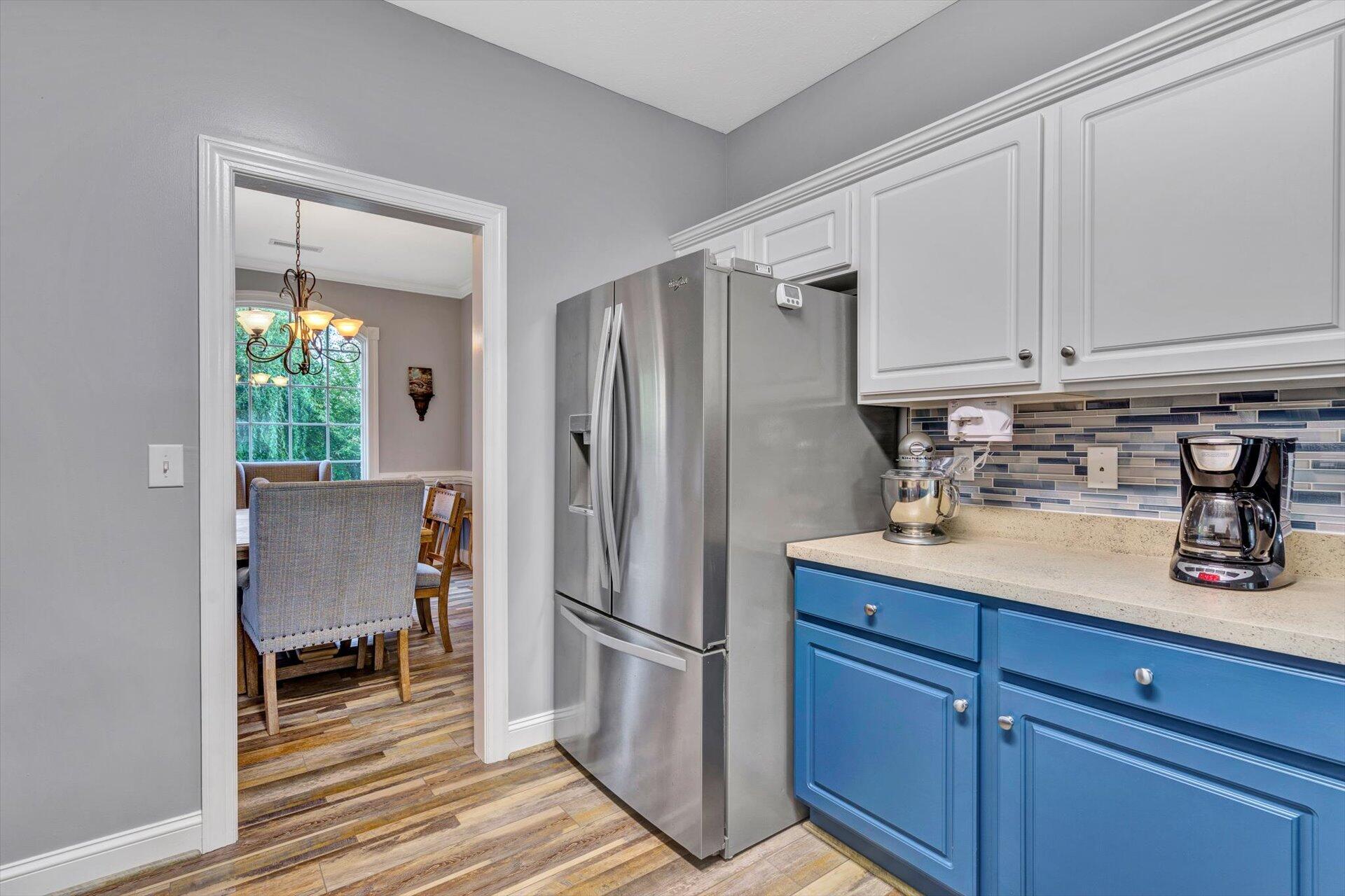 1217 Mountain View Road Vinton, VA 24179 - Photo 11 of 31 a kitchen with stainless steel appliances a refrigerator and a sink