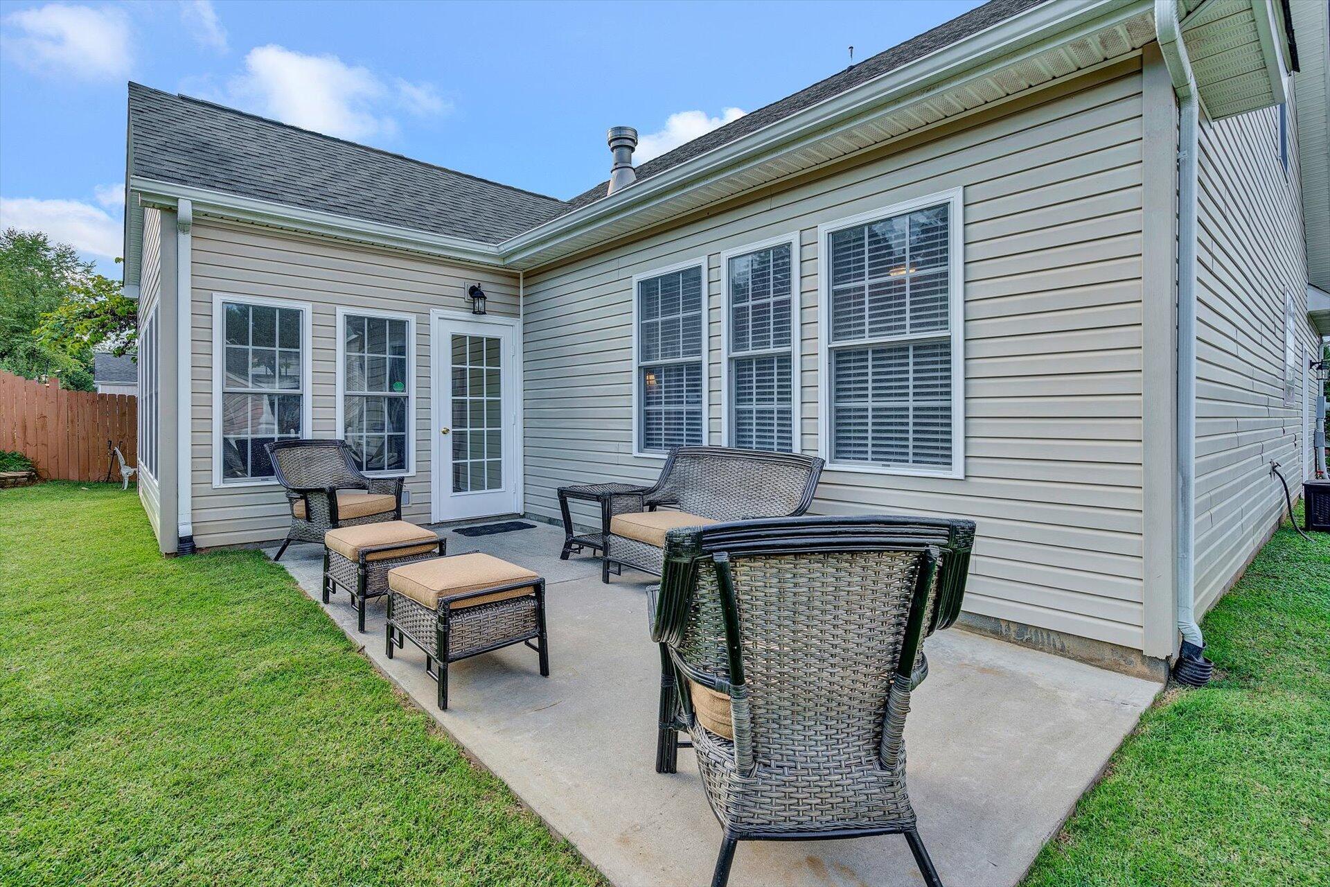 1217 Mountain View Road Vinton, VA 24179 - Photo 20 of 31 a view of a house with backyard sitting area and garden