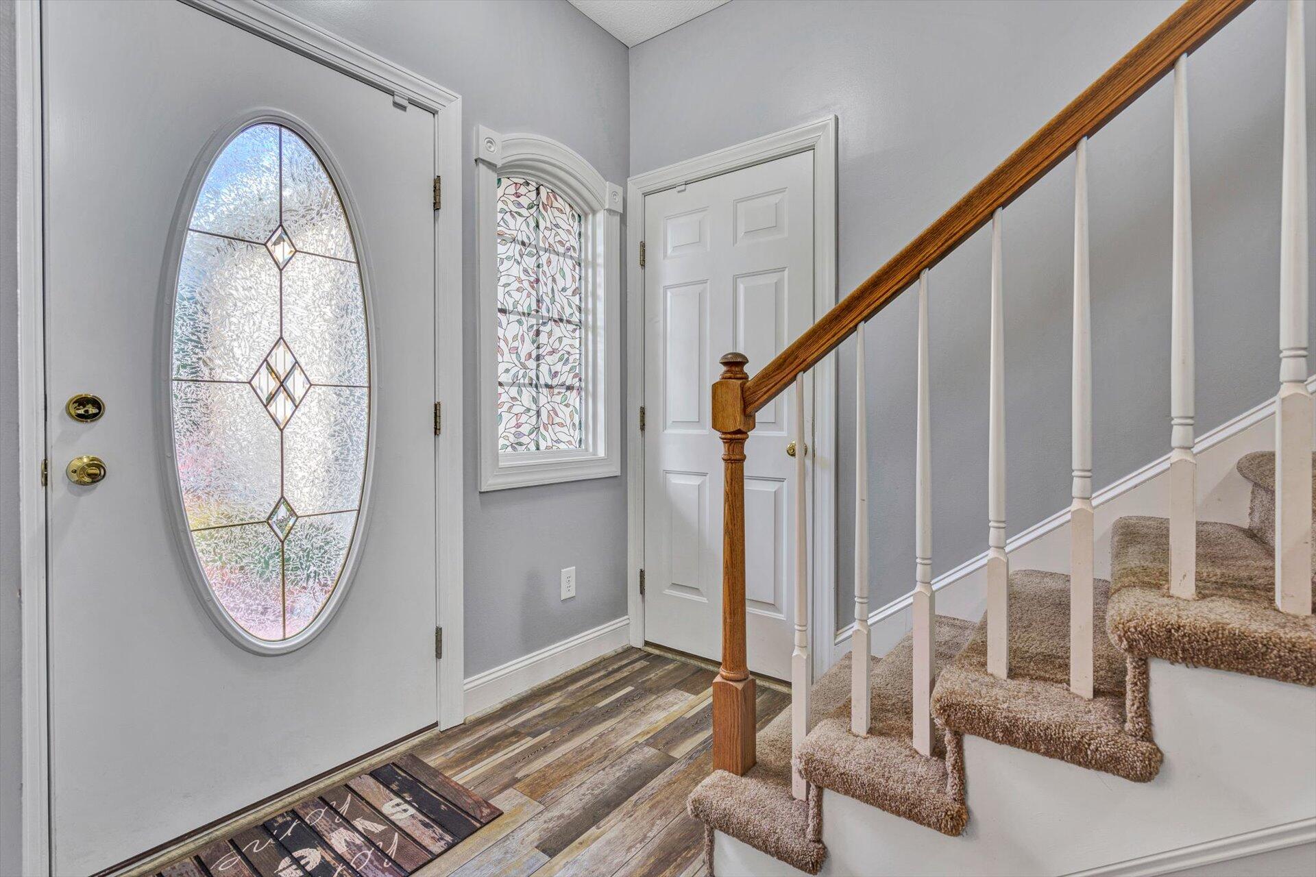 1217 Mountain View Road Vinton, VA 24179 - Photo 27 of 31 a view of an entryway with wooden floor and door